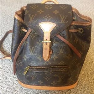 Authentic Louis Vuitton Montsouris PM